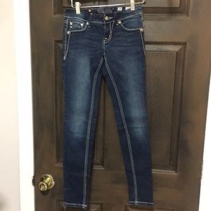 Women’s Miss Me jegging blue jeans. Sz 25.